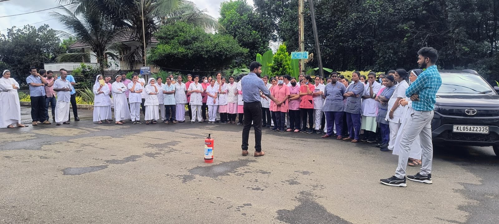 On-Site Fire Extinguisher Demo Kerala